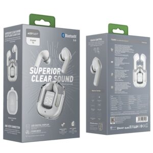 ACEFAST WIRELESS STERIO EARBUDS T6 WHITE