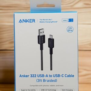 ANKER 322 USB - A TO USB - C CABLE (1M)