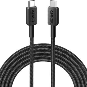 ANKER 322 USB-C TO USB-C CABLE- BLACK (1.8M)
