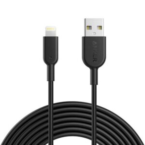 ANKER POWERLINE USB-ACABLE WITH LIGHTNING CONNECTOR - BLACK(1.8M)