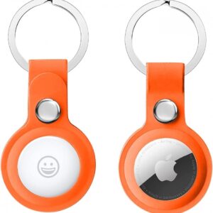 DEVIA COLORFUL KEY RING FOR AIR TAG- ORANG