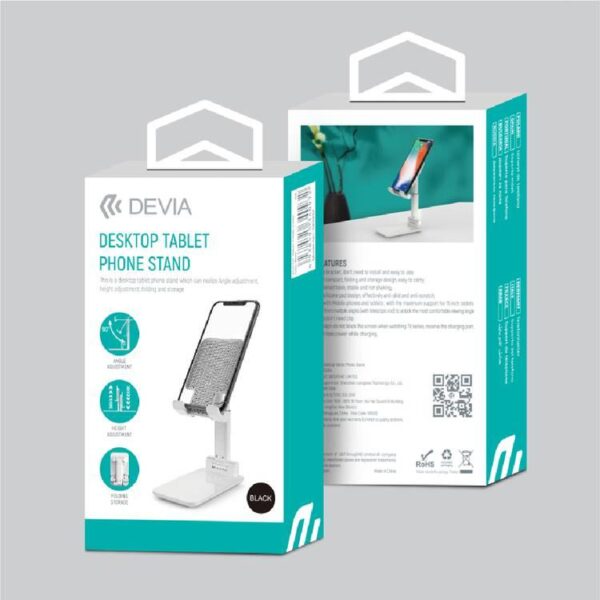 DEVIA DESKTOP TABLET PHONE STAND (BLACK)