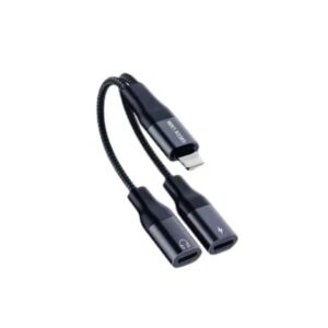 6935100173658 - GREEN 2IN1 SPLITTER ADAPTER - LIGTHNING