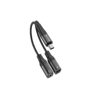6935100173689 - GREEN 2IN1 SPLITTER ADAPTER - TYPE-C