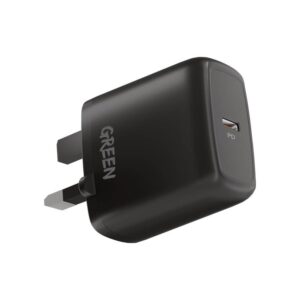 GREEN DUAL USB-C PORT WALL CHARGER PD-20W