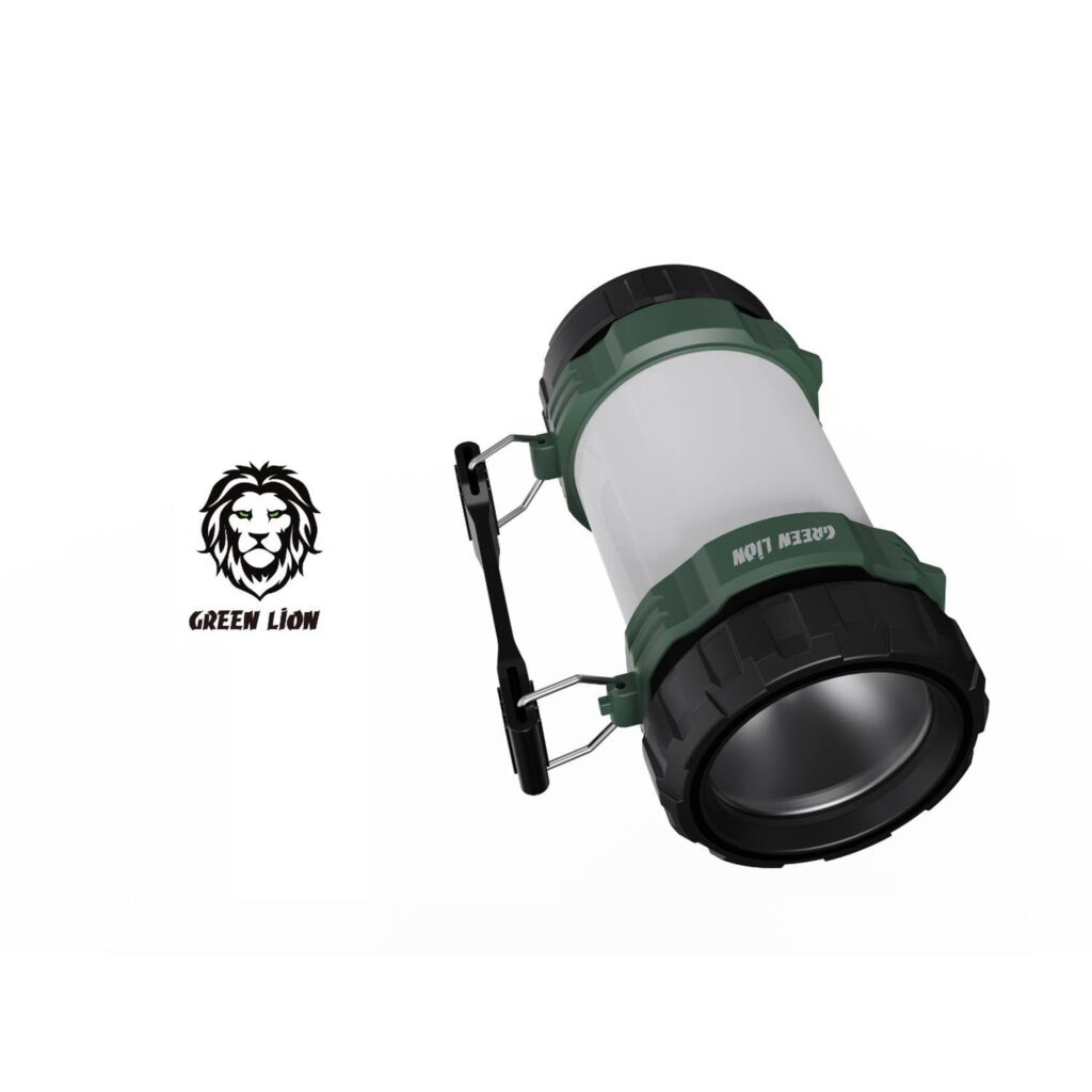 GREEN LION 2 IN 1 CAMPING LIGHT