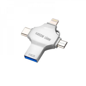 GREEN LION 4 IN 1 USB FLASH DRIVE - 128 GB