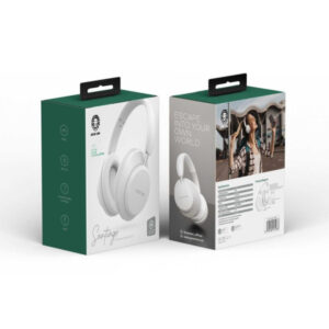 6935100174938 GREEN LION SANTIAGO WIRELESS HEADPHONE (WHITE)