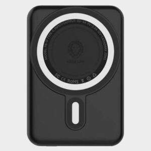GREEN LION MONACO MAGSAFE POWER BANK 10K WITH LIGHTING CABLE - BLACK