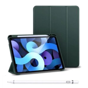 GREEN PREMIUM VEGAN LEATHER IPAD 10TH (2022) -GREEN