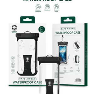 GREEN SAFE AIRBAG WATERPROOF CASE-BLACK