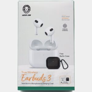 GREEN TRUE WIRELESS EARBUDS 3 -WHATE