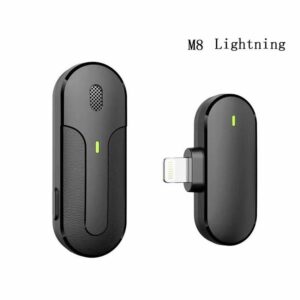 GREEN WIRELESS MICROPHONE - LIGHTNING