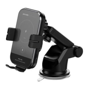 PORODO 3 IN 1 DUAL COIL WIRELESS CHARGER CAR MOUNT