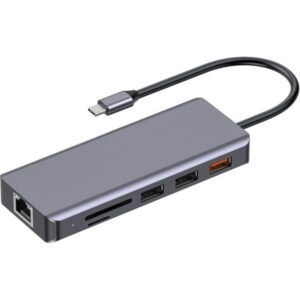 PORODO 9IN1 HDMI 4K USB-C HUB