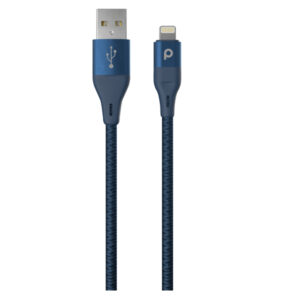 PORODO ALUMINUM USB - A TO LIGHTNING CABLE (2.2M)