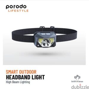 PORODO LIFESTYLE SMART OUTDOOR HEADBAND LIGHT