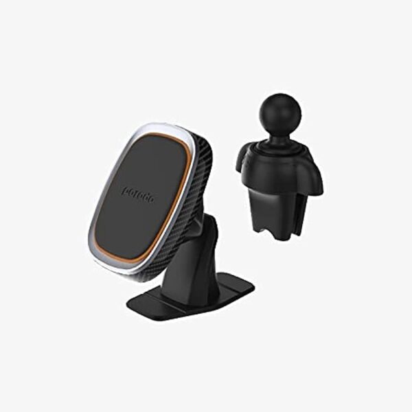 PORODO MAGNETIC CAR MOUNT ROTATINH MOUNT WITH DUAL MOUNTING OPTIONS