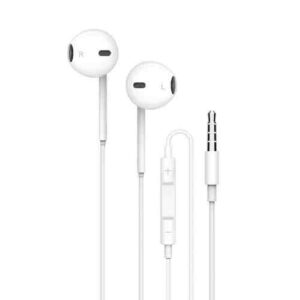 PORODO STEREO EARPHONES 3.5MM-WHITE