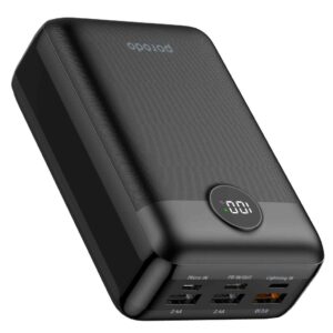 PORODO SUPER SLIM POWER BANK 30000MAH (BLACK)