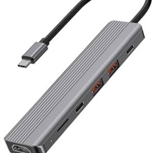 POWEROLOGY 6-IN-1  4K HDMI USB-C HUB