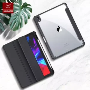 96933925136608 XUNDD MAGNETIC LEATHER CASE FOR 10TH 2022-BLACK