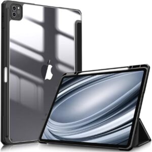 XUNDD MAGNETIC LEATHER CASE FOR PRO12.9-BLACK