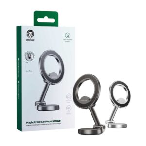 6935100176192 GREEN LION MAGHOLD 360 CAR MOUNT - BLACK