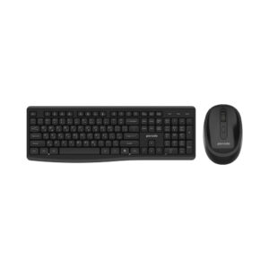 6849108440981 PORODO DUAL MODE WIRELESS KEYBOARD MOUSE SET