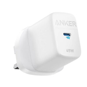 194644124380 ANKER 313 CHARGER (ACE 2, 45W) WHITE