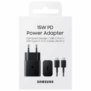 8806092742154 SAMSUNG 15W PD ADAPTOR WITH USB TYPE- C TO TYPE- C CABLE