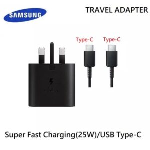 8806094944501 SAMSUNG 25W POWER ADAPTER WITH TYPE-C TO TYPE-C CABLE