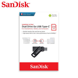 619659177638 SANDISK DUAL DRIVE GO USB TYPE-C 256 GB