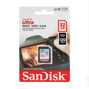 619659183813 SANDISK ULTRA SDHC UHS- I CARD 32 GB