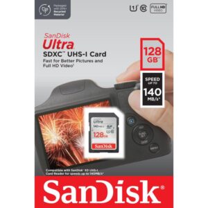 619659200190 SANDISK ULTRA SDXC UHS- I CARD 128 GB
