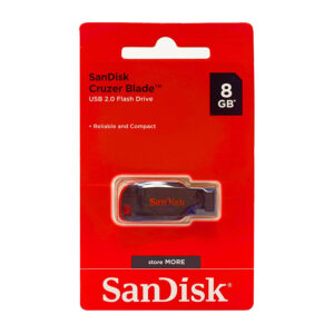 619659000424 SANDISK USB 2.0 FLASH DRIVE - 8 GB