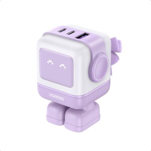 6941876232925 UGREEN NEXODE RG ROBOT GaN FAST CHARGER 65W (PURPLE)