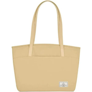 6936686407175 WIWU ORA TOTE 16 INCH LAPTOP BAG - BEIGE