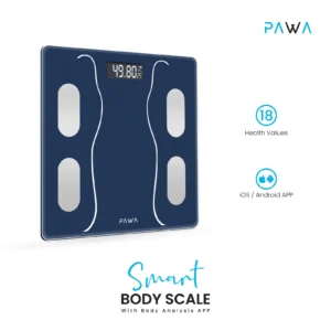 6476971390664 PAWA SMART BODY SCALE - DARK BLUE