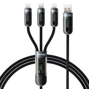 6849108440738 PORODO MULTI-CONNECTOR USB - A FAST CHARGING DISPLAY CABLE 1.2M