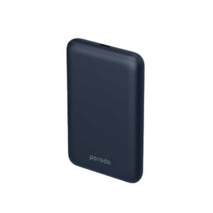 6849108443081 PORODO 20000mAh ALUMINUM COMPACT POWER BANK 20W - BLACK
