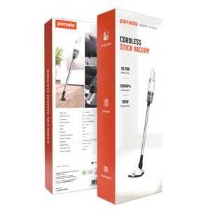 6849108443401 PORODO CORDLESS STICK VACUUME