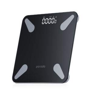 7267547497608 PORODO LIFE STYLE SMART BODY SCALE (BLACK)
