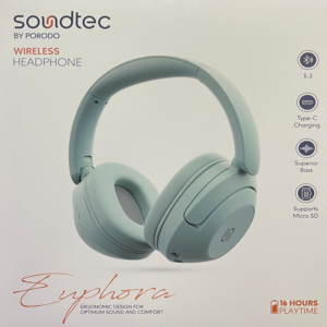 7267547497646 PORODO SOUNDTEC EUPHORA - GREEN