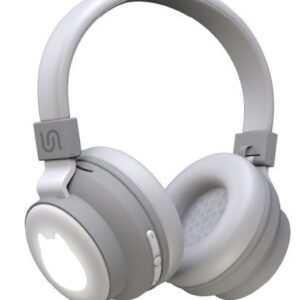 7267547480112 PORODO SOUNDTEC KIDS WIRELESS HEADPHONE (WHITE)