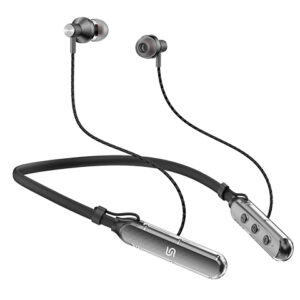 PORODO SOUNDTEC SV PRO NECKBAND EARPHONE ENC (BLACK)
