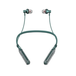 6849108441537 PORODO SOUNDTEC SV PRO NECKBAND EARPHONE ENC (GREEN)