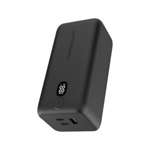 6083749670370 POWEROLOGY ONYX 20000MAH DUAL USB-C POWER BANK 65W