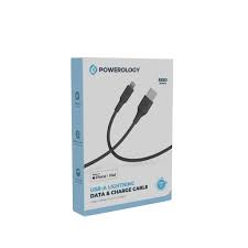 6083749669244 POWEROLOGY USB-A TO LIGHTNINH DATA & CHARGE CABLE 1.2M