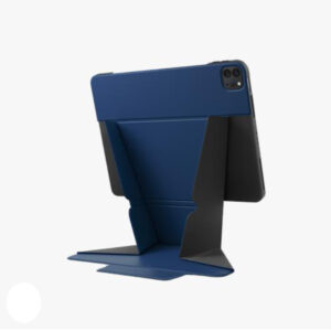 6935100179308 GREEN LION STAND MATE PREMIUM LEATHER CASE FOR IPAD PRO 11/AIR 5, 6 M2 - BLUE